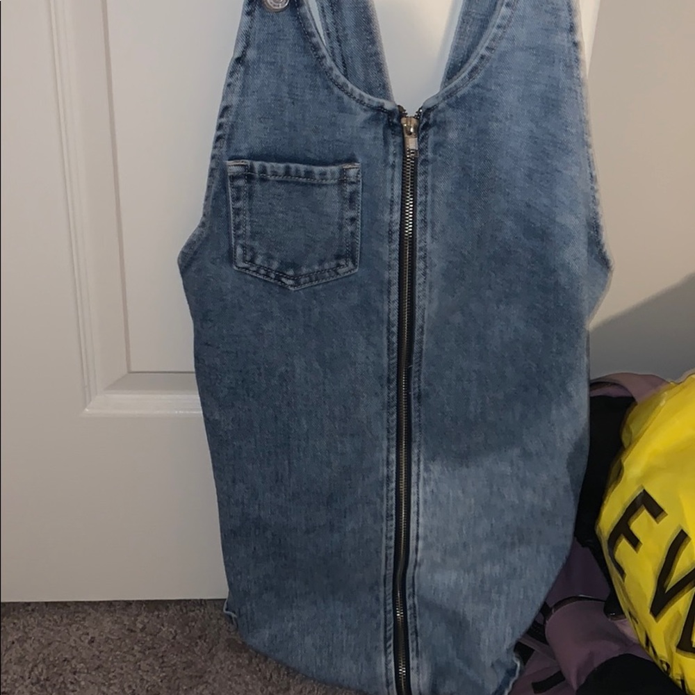 pacsun jean dress